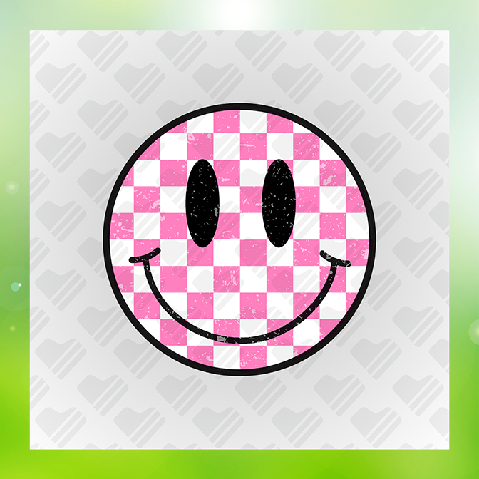 Emoji Checkered Sticker