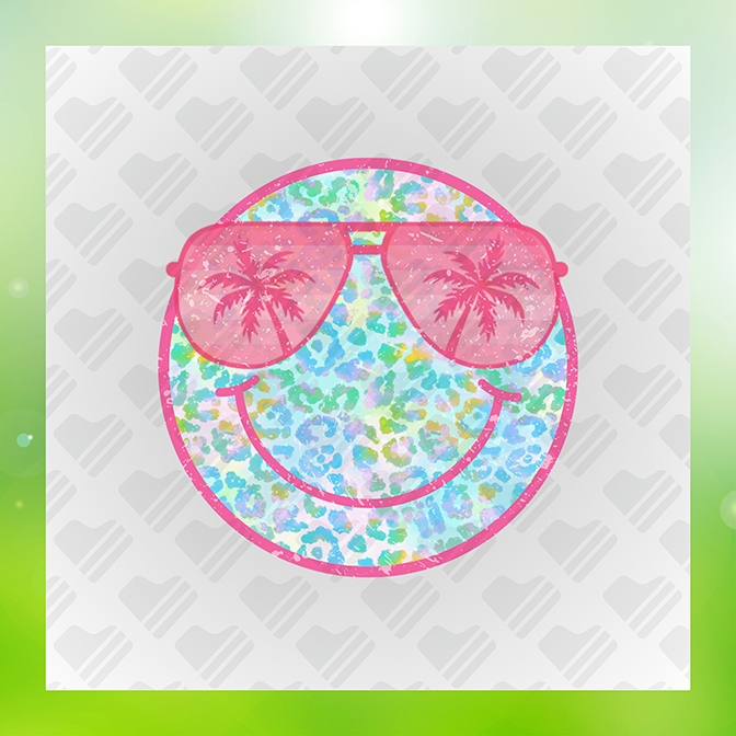 Emoji Summer Shade Vibes Sticker