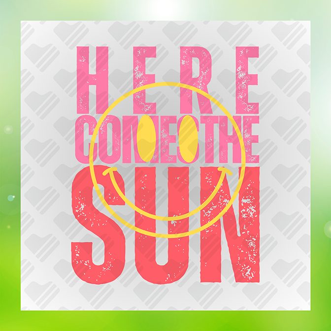Here Comes The Sun Emoji Sticker