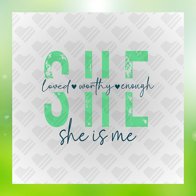 She Love Worthy Enough Sticker