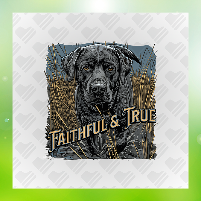 Faithful True Sticker