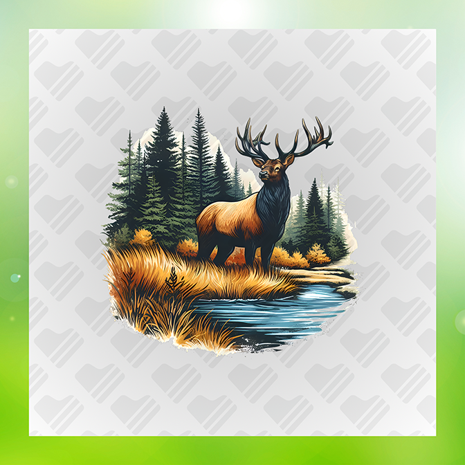 Deer Hunting Season Ver.2 Sticker