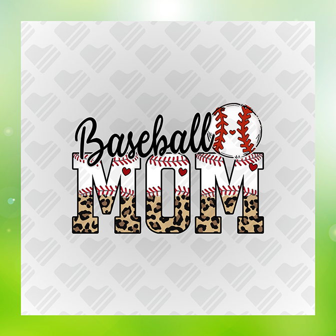 Baseball Mom Sticker