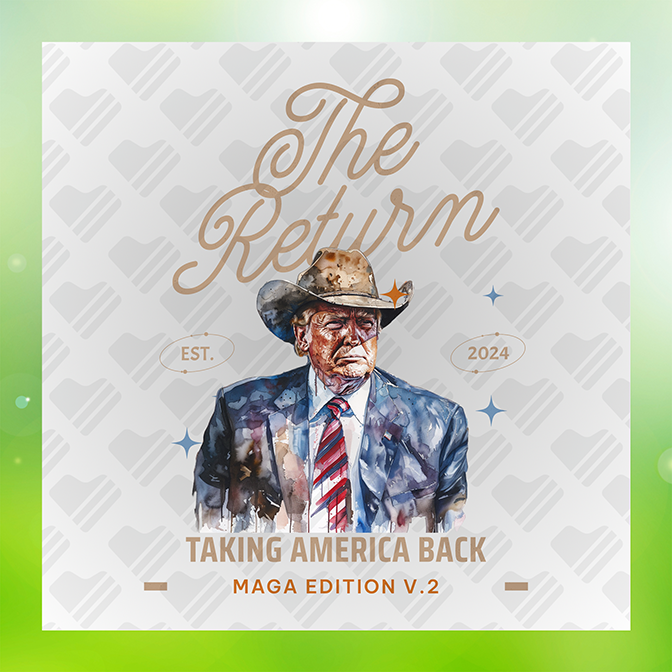 The Return Of Trump Sticker