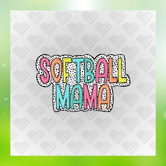 Softball Sticker