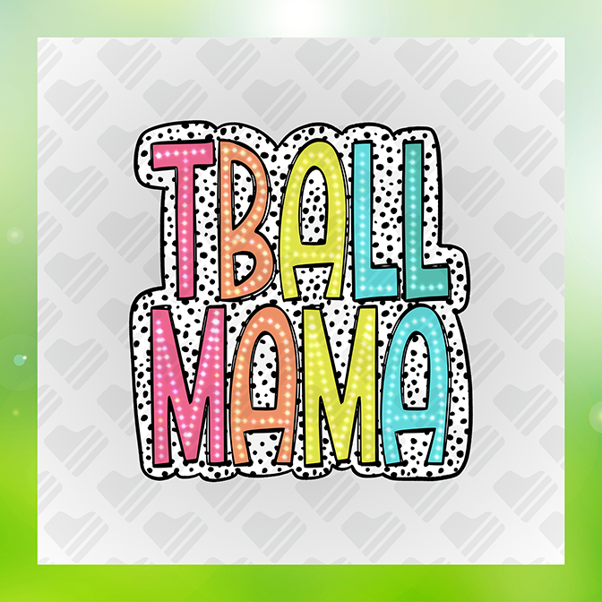 TBall Mama Sticker