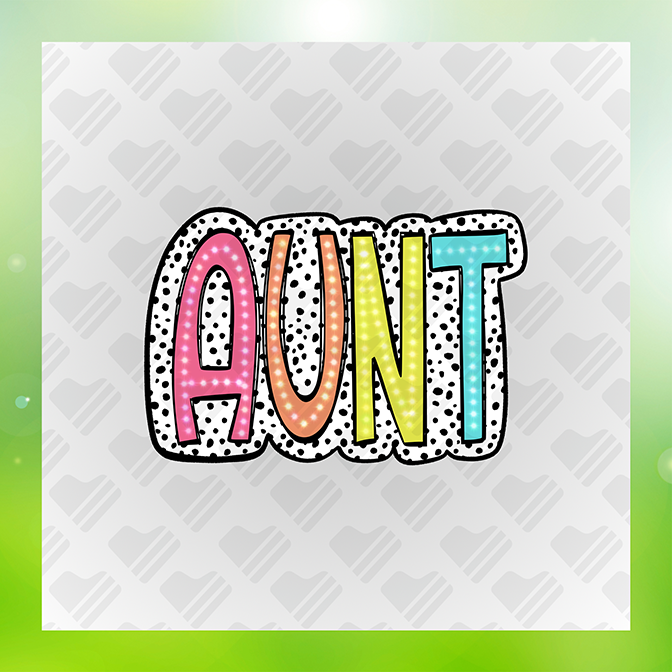 Aunt Mother's Day Sticker