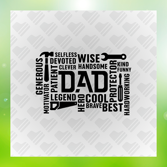 Dad Legend The Cool Father's Day Sticker