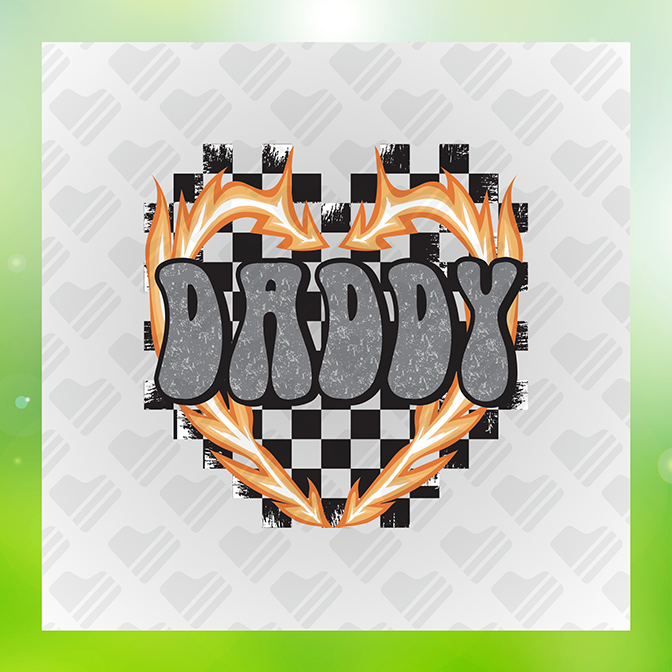 Daddy Father's Day Sticker