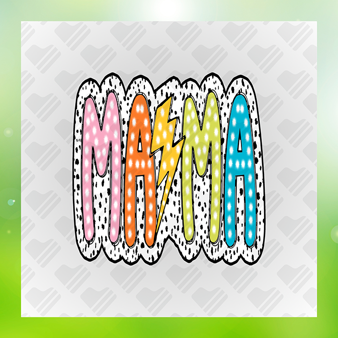 Mama V8 Sticker