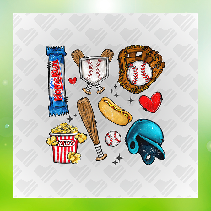 Baseball Match Sticker
