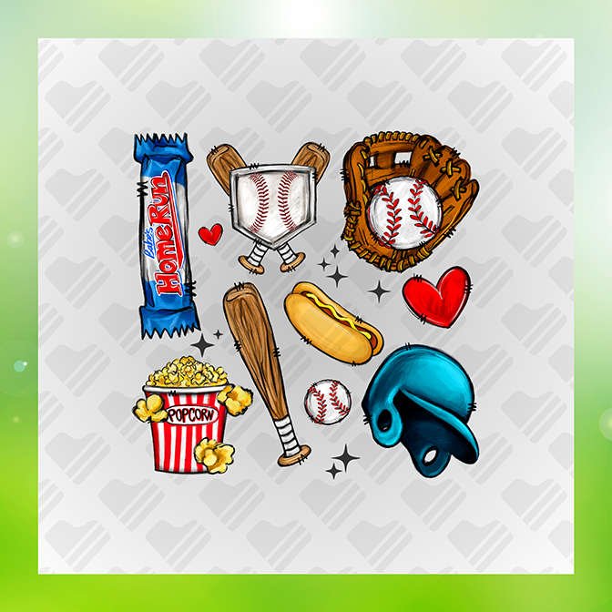 Baseball Match Sticker