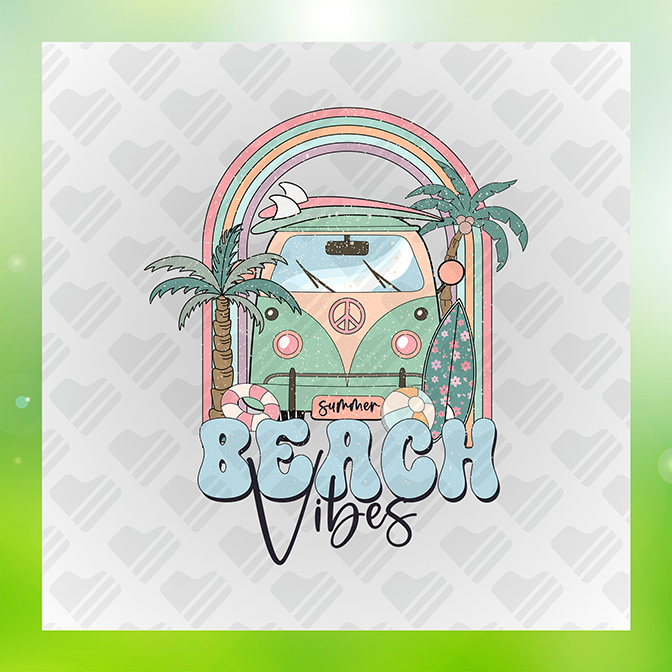 Beach VibeSummer Sticker