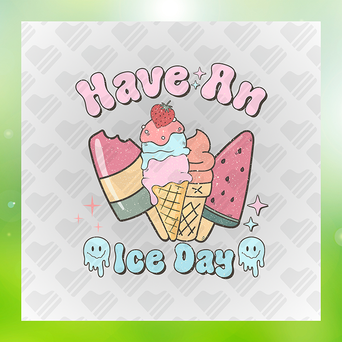 Have An Ice Day Summer Sticker