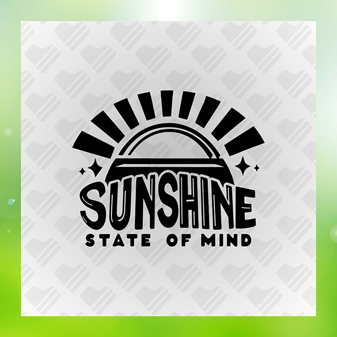 Sunshine State of Mind Ver.2 Summer Sticker