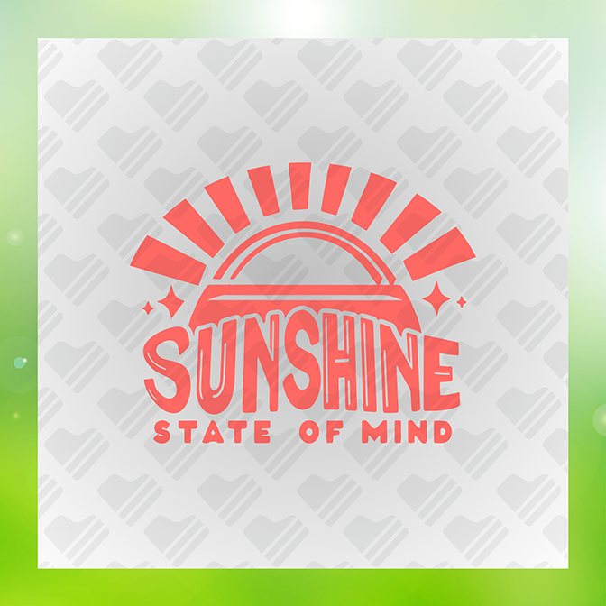 Sunshine State of Mind Ver.2 Summer Sticker