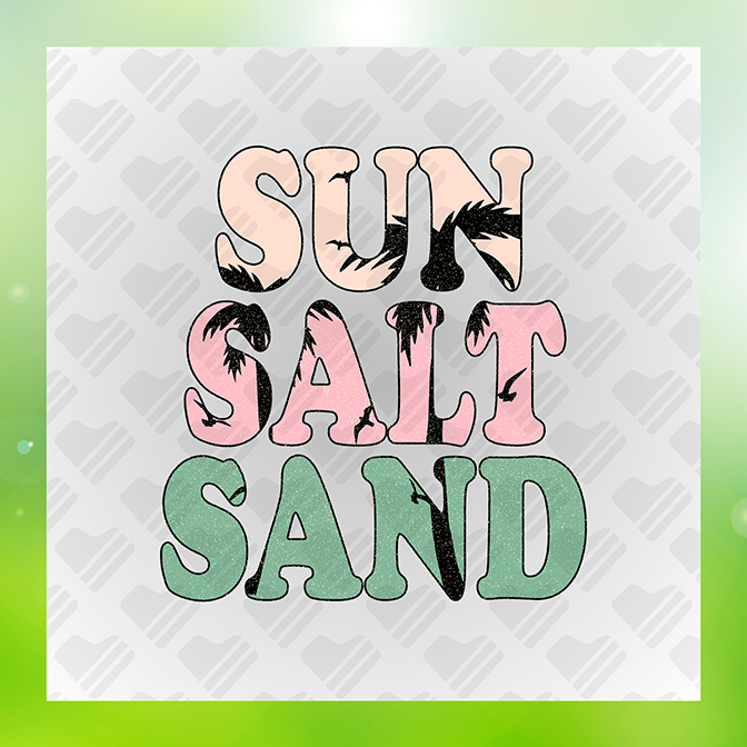 Sun Salt Sand Sticker