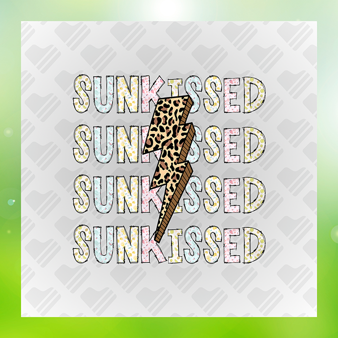 Sunkissed Skin Summer Sticker
