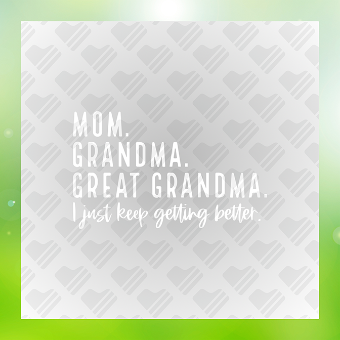 Mom Grandma Sticker