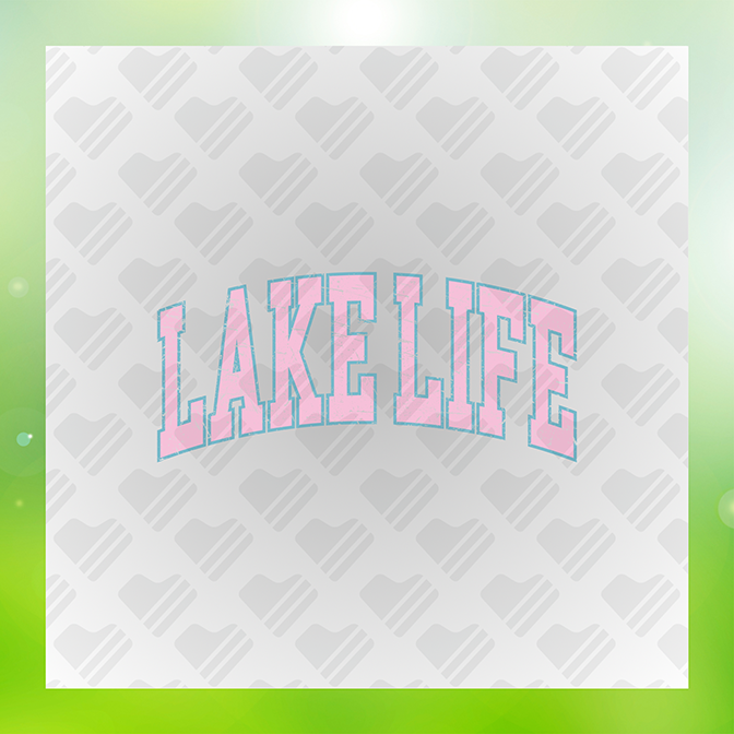 Lake Life Sticker
