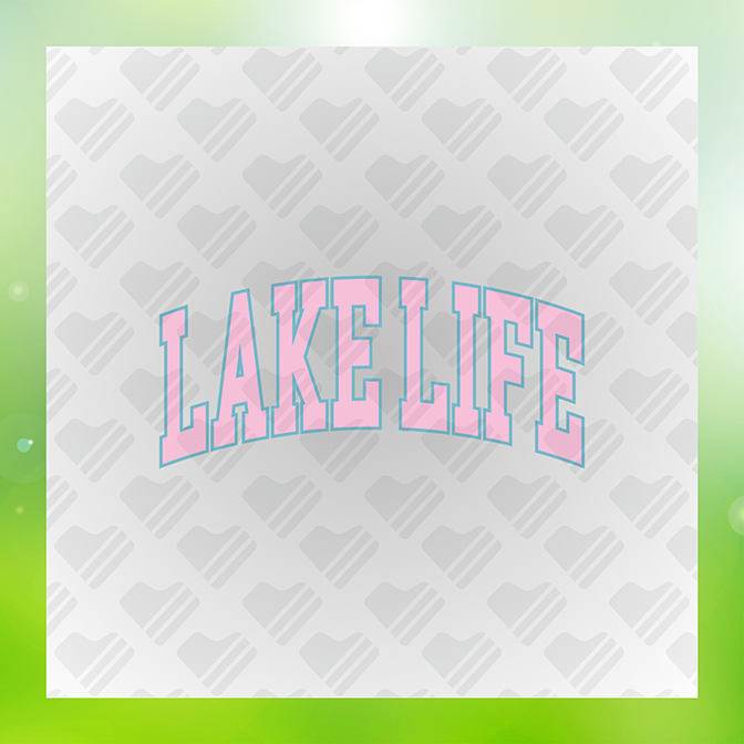 Lake Life Sticker