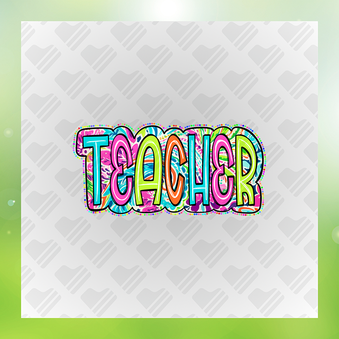 Teacher Teaching Sticker