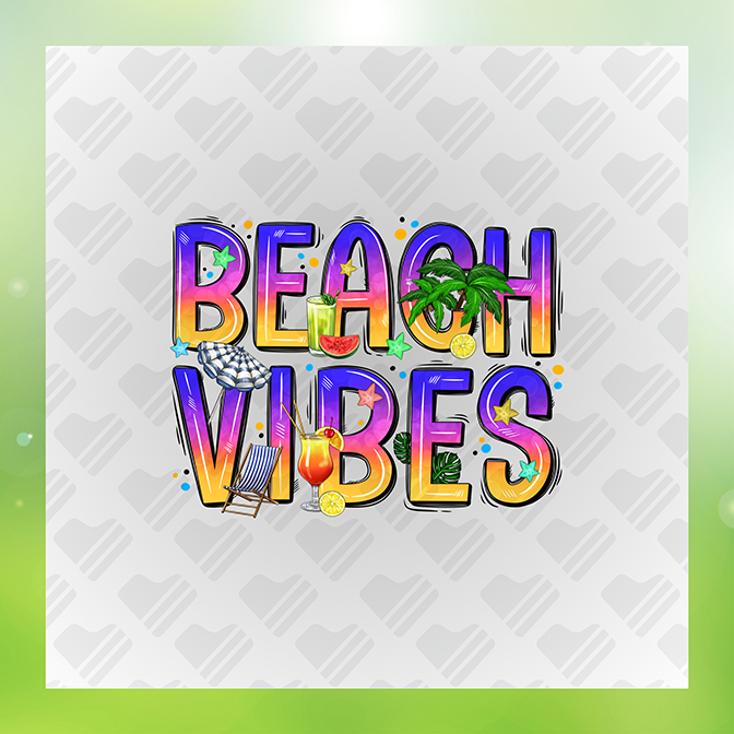Beach Vibe / Summer Trip Sticker