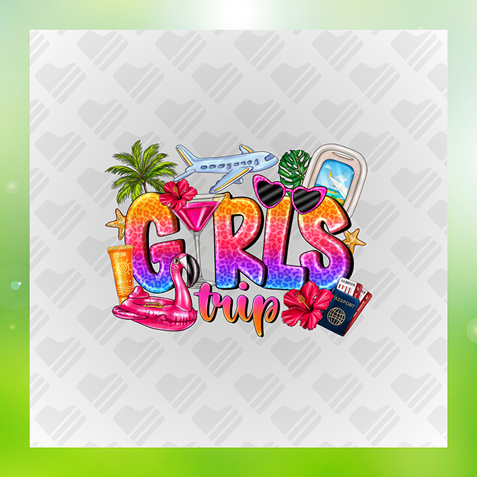 Summer Girls Trip Sticker