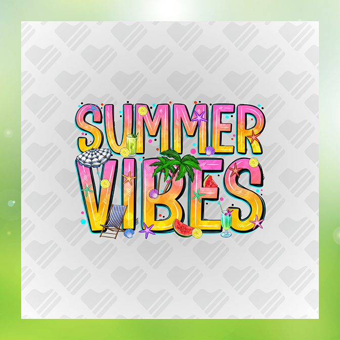 Summer Vibe / Summer Trip Sticker