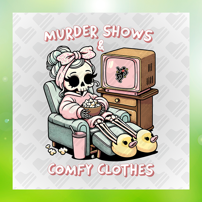Murder Shows Sticker