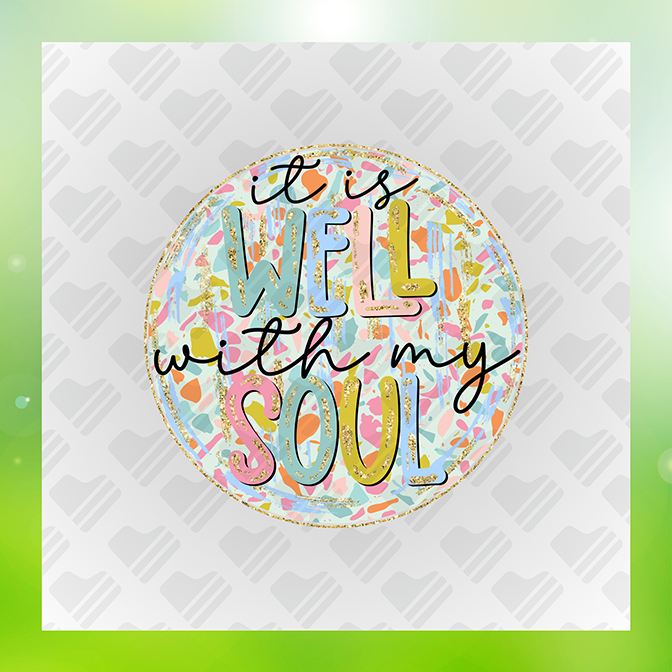 It Is Well With My Soul Sticker