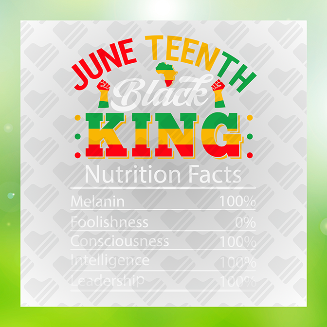 Juneteenth Black King Juneteenth Sticker