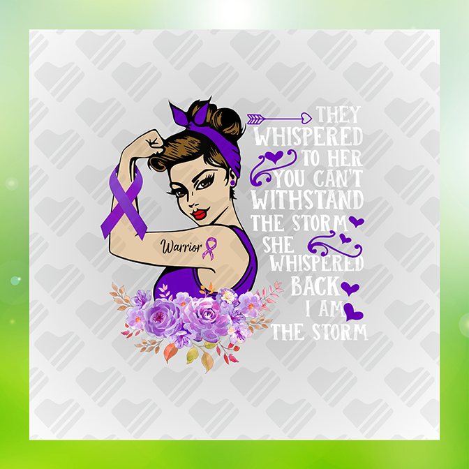 U Can't Withstand The Storm Lupus Sticker