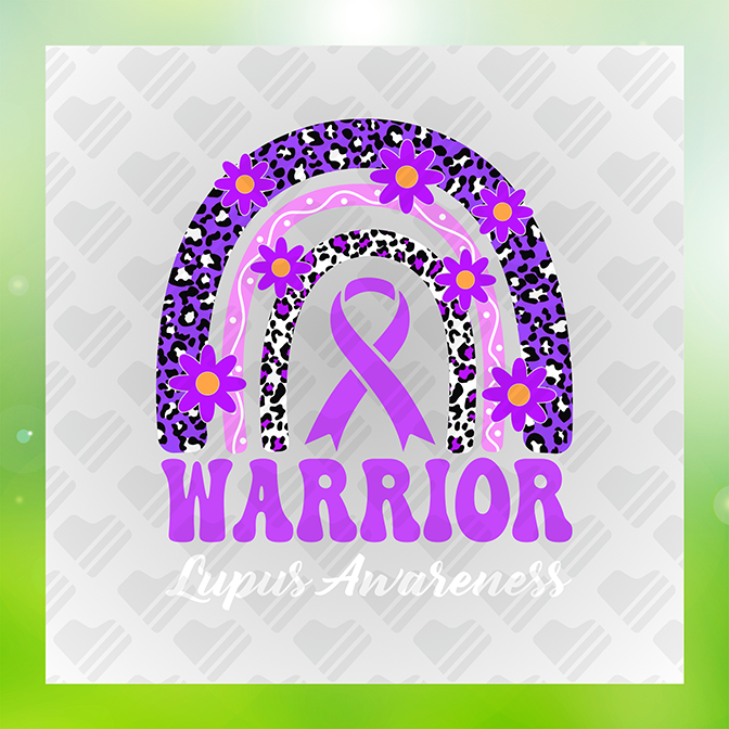 Lupus Warrior Lupus Sticker