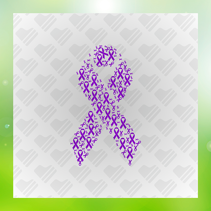 Lupus Ribbon Support Lupus Sticker