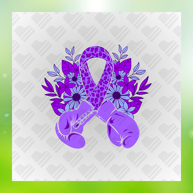 Lupus Boxing Glove Sticker