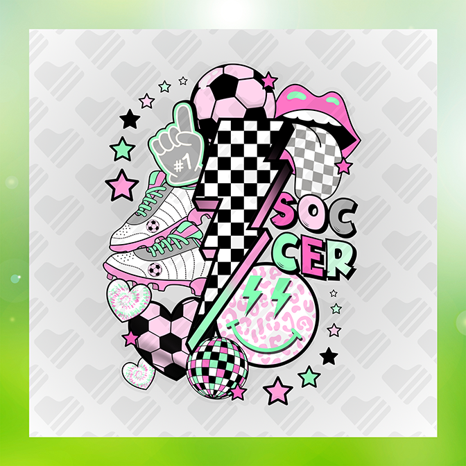 Soccer Theme Party Soccer Sticker
