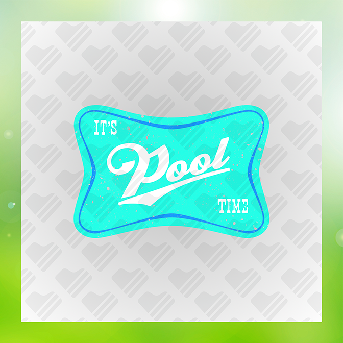 It's Beach Time Summer Sticker