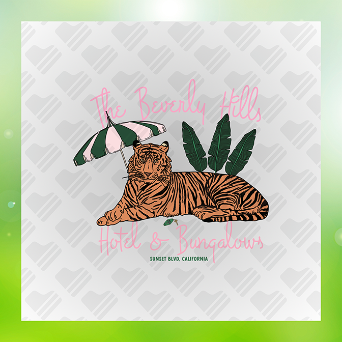 Beverly Hills Summer Sticker