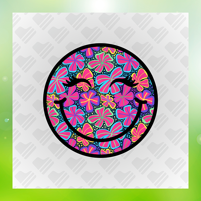 The Emoji Flowers Sticker