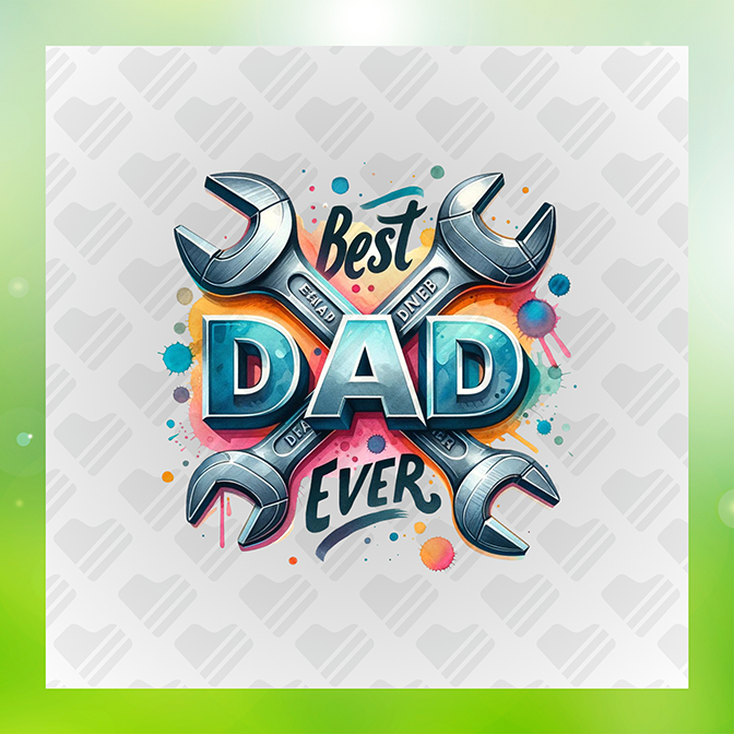 Best Dad Ever Dad Sticker