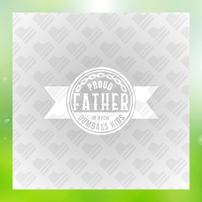 Proud Father Dad Sticker
