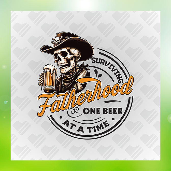 Surviving Fatherhood Ver.2 Dad Sticker