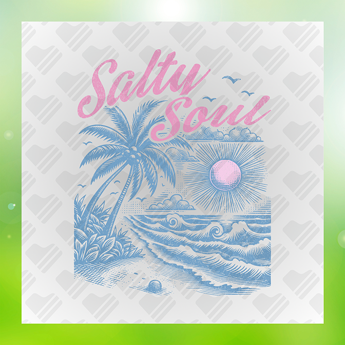 Salty Soul Sticker