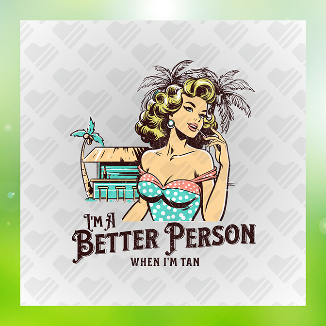 I'm A Better Person Sticker