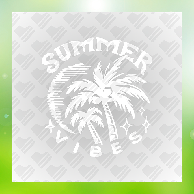 Summer Vibes Summer Sticker