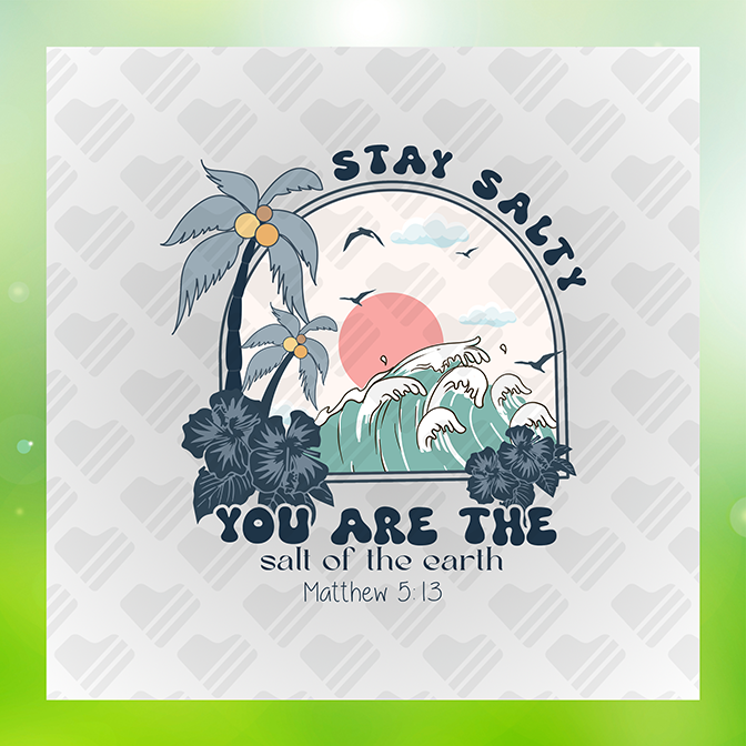 Stay Salty Summer Sticker