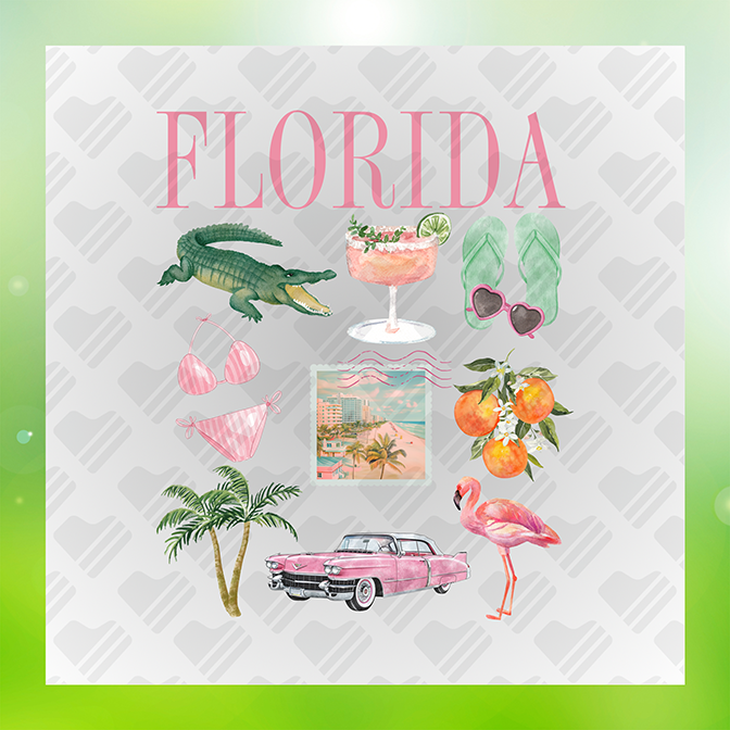 Florida Summer Sticker