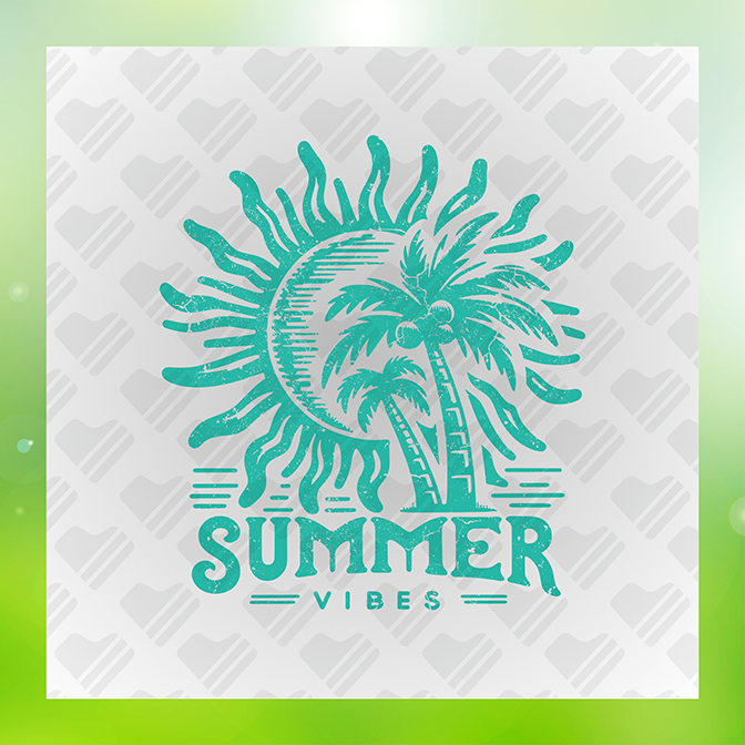 Summer Vibes Ver.6 Summer Sticker