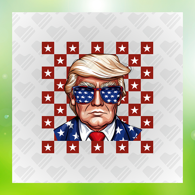 Groovy Trump Trump Sticker